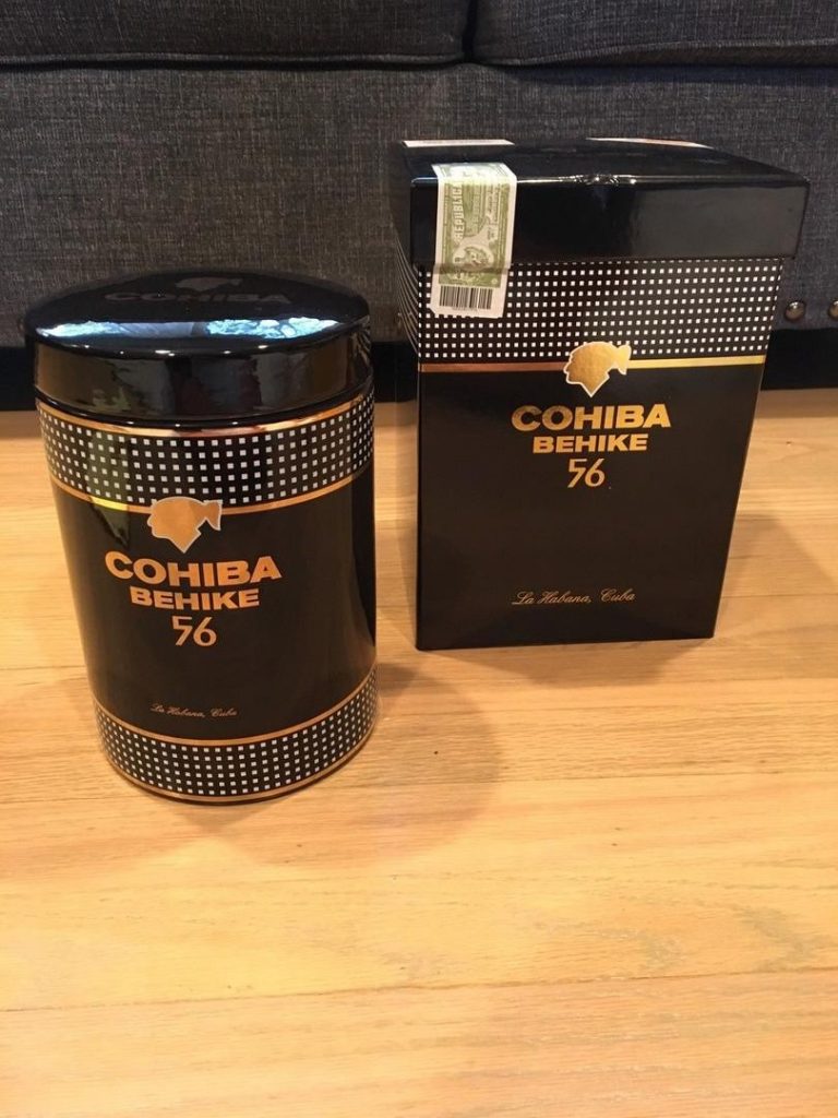 Cohiba Behike 56 Ceramic Jar (25 Cigars) Puro Cubans